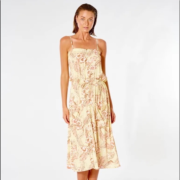 🔆RIP CURL🔆 PLAYABELLA MIDI DRESS - Picture 8 of 14